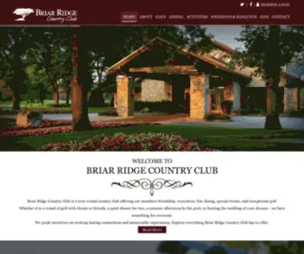 Briarridgecc.com(Schererville Golf Course) Screenshot