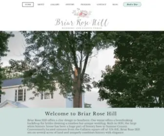 Briarrosehill.com(Wedding venue) Screenshot
