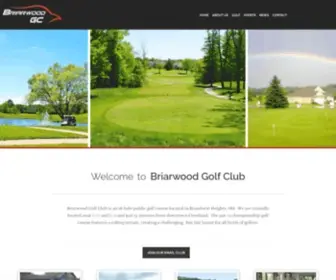 Briarwoodgolf.net(Briarwood Golf Club at Wiltshire) Screenshot