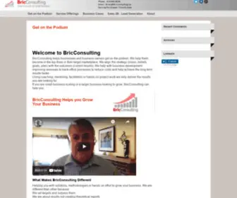 Bricconsulting.ca(Smart Growth for Small Business by Lean Sales or Cost Reduction) Screenshot