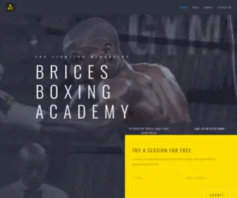 Briceboxing.com(Brice Boxing) Screenshot