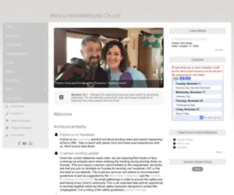 Bricechurch.org(Brice Church) Screenshot