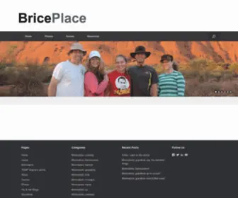 Briceplace.com(We like to have fun) Screenshot