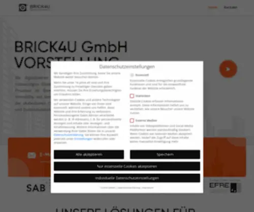 Brick4U.de(BRICK4U GmbH) Screenshot