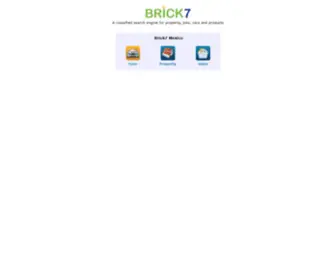 Brick7-MX.com(A classified search engine for jobs) Screenshot