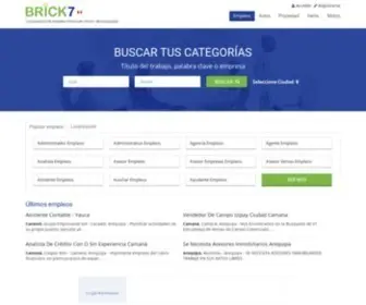 Brick7.com.pe(Búsqueda empleos) Screenshot