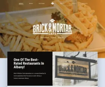 Brickandmortarcafe.com(Brick and Mortar) Screenshot