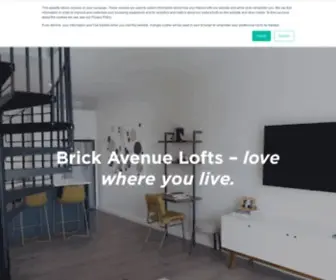 Brickavelofts.com(Brick Avenue Lofts) Screenshot