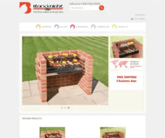 BrickbbQgrills.com(Black Knight Direct) Screenshot