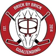 Brickbybrickgoaltending.com Logo