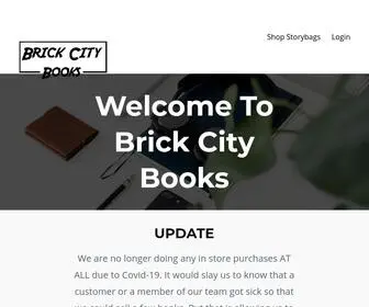 Brickcitybooks.com(Brick City Books) Screenshot