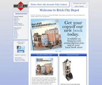 Brickcitydepot.com(Brick City Depot) Screenshot