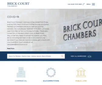 Brickcourt.co.uk(Brick Court Chambers) Screenshot