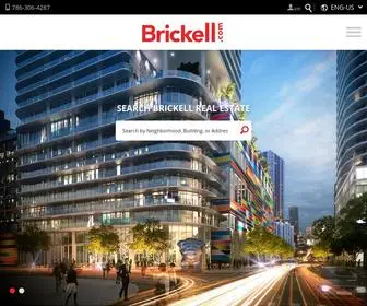 Brickell.com(Brickell Miami Condos For Sale and Rent) Screenshot