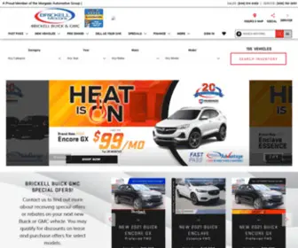 Brickellgmc.com(Brickell Buick & GMC in MIAMI) Screenshot