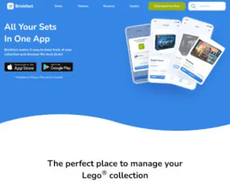 Brickfact.com(The app for Lego® enthusiasts and collectors) Screenshot