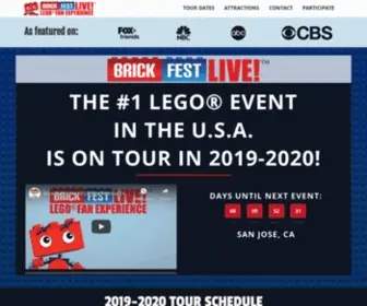 Brickfestlive.com(Brick Fest Live) Screenshot