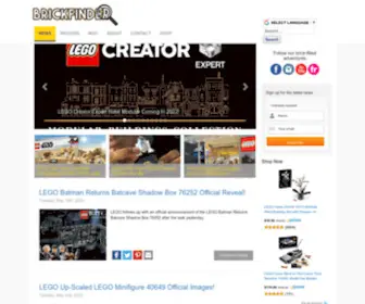 Brickfinder.net(LEGO Star Wars UCS Plaques To Be Completely Printed) Screenshot