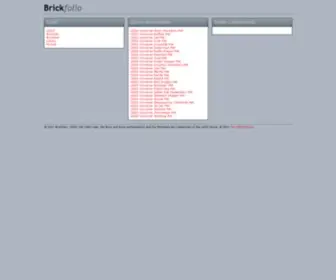 Brickfolio.com(Brick) Screenshot