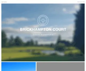 Brickhampton.co.uk(Brickhampton Court Golf Complex) Screenshot