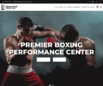 Brickhouseboxingclub.com(Simple. pure. brickhouse boxing club) Screenshot