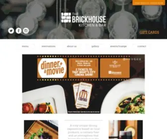 Brickhousepei.com(The Brickhouse Kitchen & Bar) Screenshot