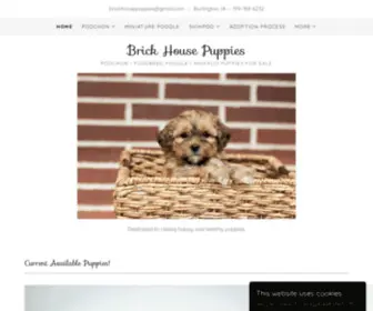 Brickhousepuppies.com(Shihpoo) Screenshot