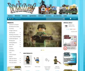 Brickizimo-Toys.com(Minifigures) Screenshot
