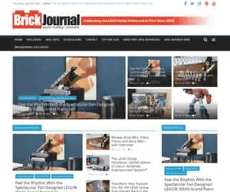 Brickjournal.com(Brickjournal) Screenshot