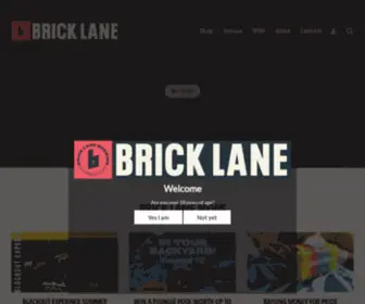 Bricklanebrewing.com(Brick Lane Brewing) Screenshot