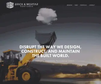Brickmortar.vc(Brick and Mortar Ventures) Screenshot