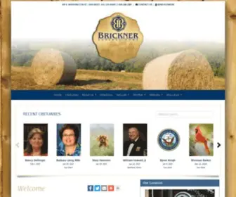 Bricknerfuneralhome.com(Brickner Funeral Home) Screenshot