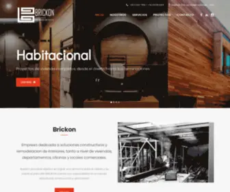 Brickon.cl(Construcción & Remodelación de Interiores) Screenshot