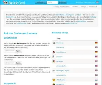 Brickowl.de(Brick Owl) Screenshot