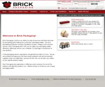 Brickpackaging.com(Wine Bottles) Screenshot