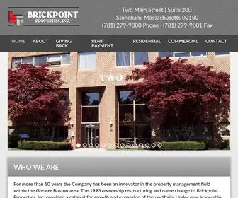 Brickpoint.com(Brickpoint Properties Brickpoint Properties) Screenshot