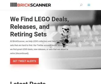 Brickscanner.com(LEGO Deals) Screenshot