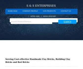 Bricksmanufacturers.com(S & S ENTERPRISES) Screenshot