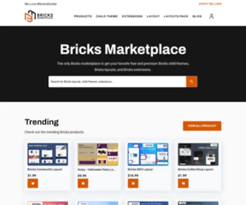 Bricksmarketplace.io(Bricksmarketplace) Screenshot