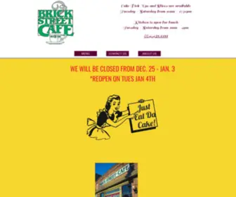 Brickstreetcafe.online(Home) Screenshot
