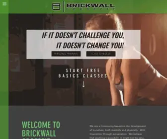 Brickwallcrossfit.com(Brickwall) Screenshot