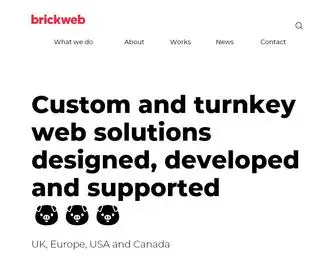 Brickweb.co.uk(Web Development Company) Screenshot