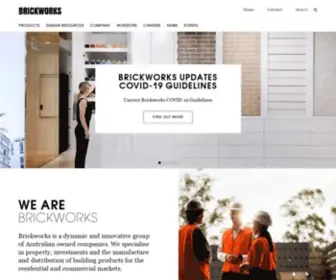 Brickworks.com.au(Beautiful Products that Last Forever) Screenshot