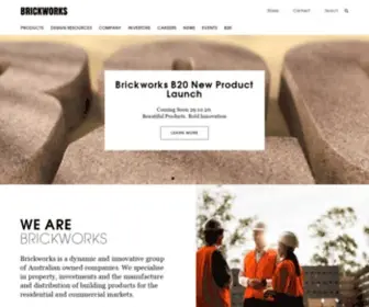 Brickworksbuildingproducts.com.au(Beautiful Products that Last Forever) Screenshot