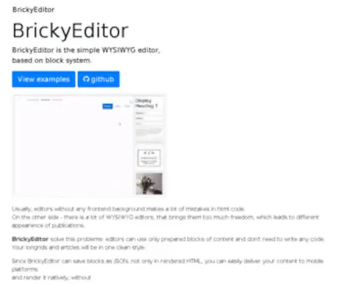 Brickyeditor.info(Brickyeditor info) Screenshot