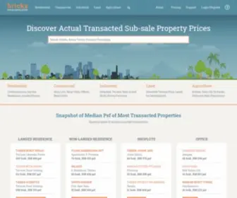 Brickz.my(Do your due diligence and find out how much a property) Screenshot