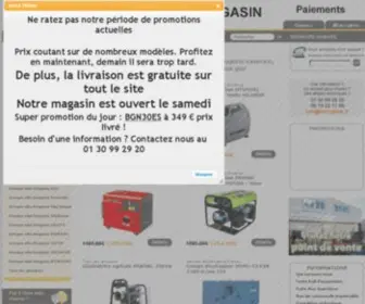 Bricogene.fr(Groupe Electrogene) Screenshot