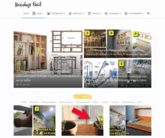 Bricolajefacil.net(Fácil) Screenshot