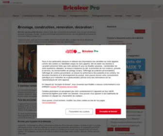 Bricoleur.pro(Conseils pour bricoler) Screenshot