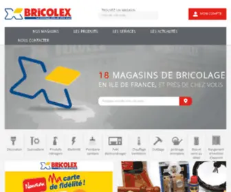 Bricolex.fr(Magasins de bricolage à Paris et en Ile de France) Screenshot